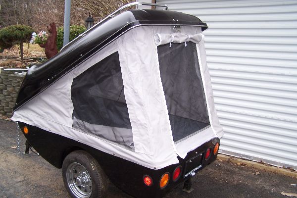 motorcycle tent trailer